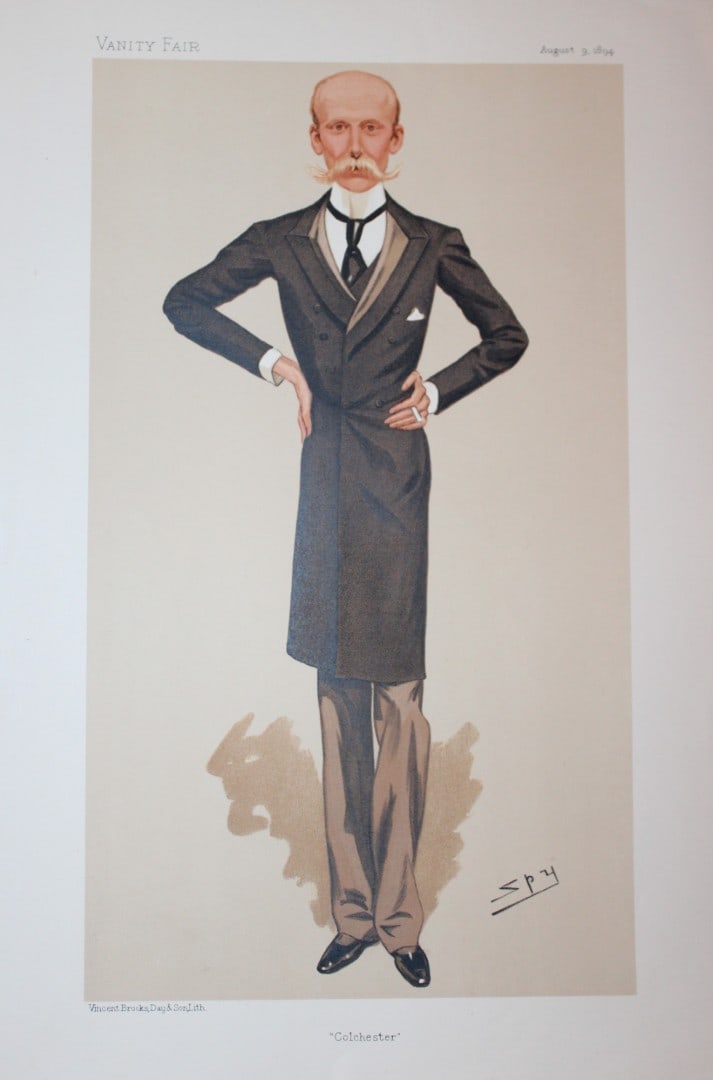 Captain Herbert Scaribrick Naylor Leyland MP - Colchester by Spy 1894 (1 of 2)