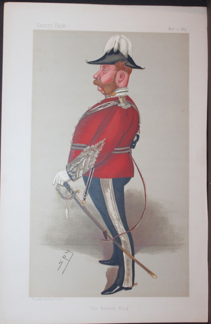 Captain John Thomas North - The Nitrate King by Spy 1889 (1 of 2)