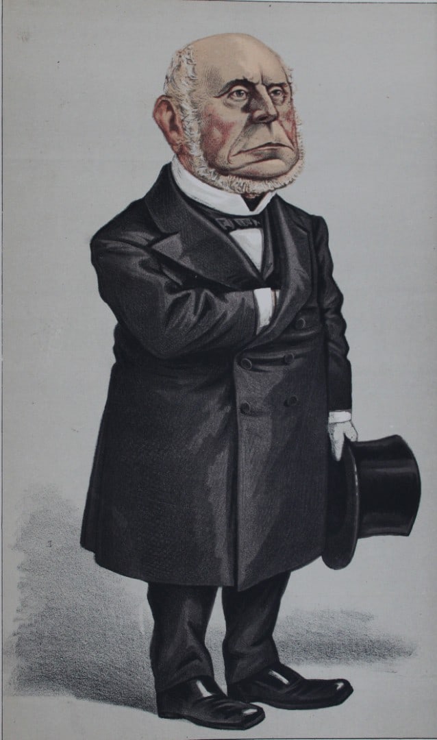 Charles Francis Adams - An arbitrator by Nast 1872 (1 of 3)