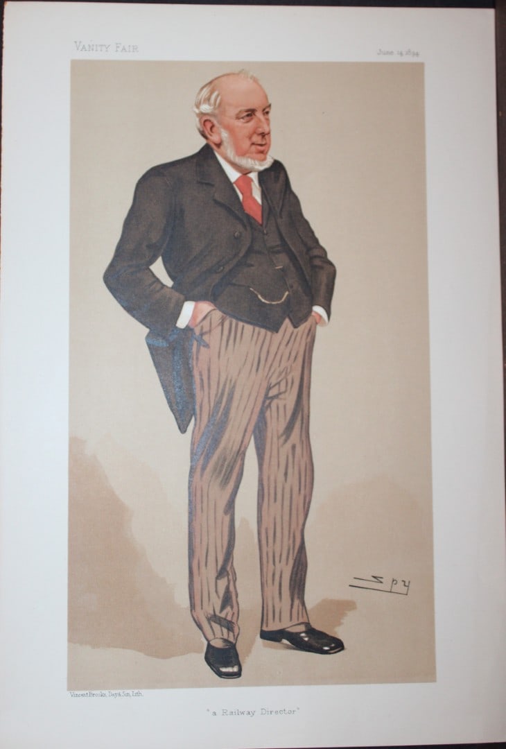 Charles Grey Mott - A Railway Director by Spy 1894 (1 of 2)