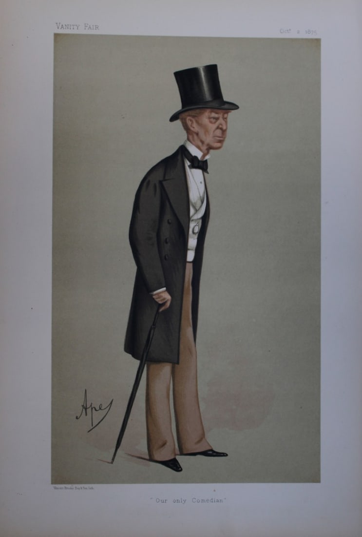Charles James Matthews - Our only Comedian by Ape 1875 (1 of 2)