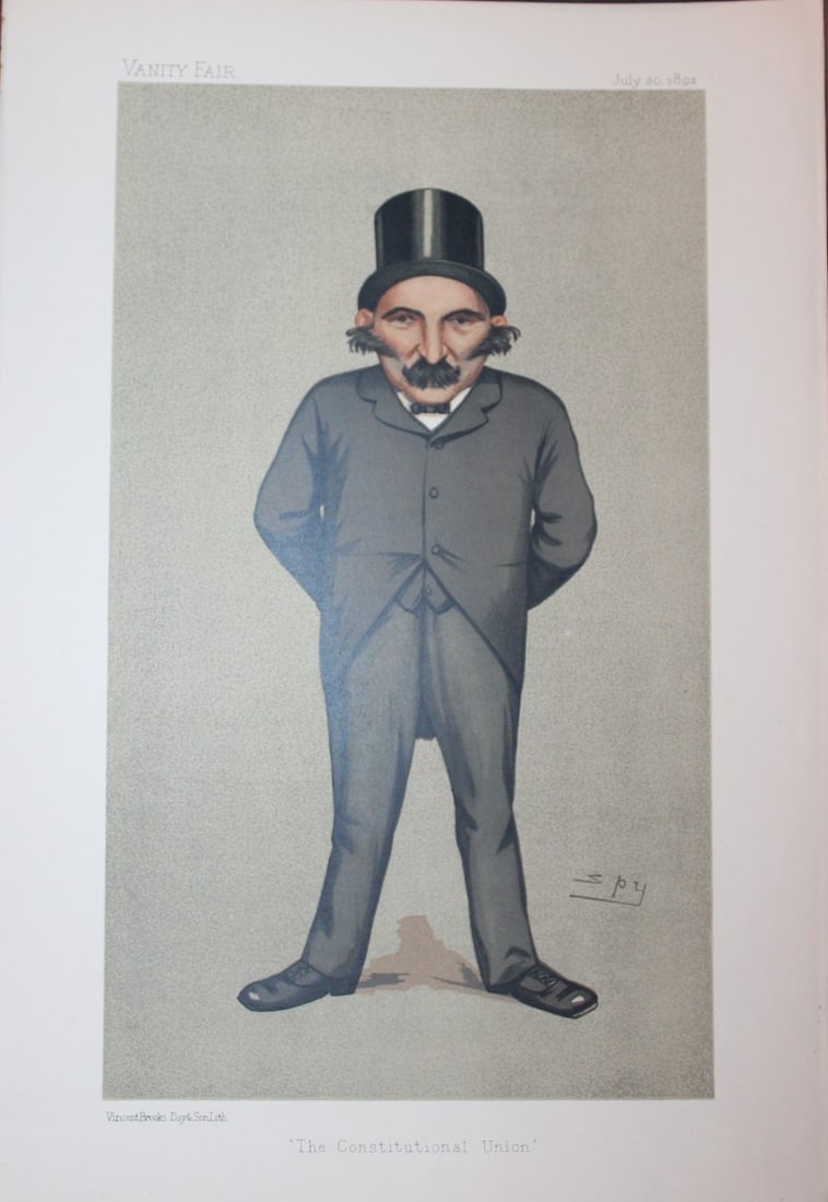Charles Wallwyn Radcliffe Cooke MP - The Constitutional Union by Spy 1892 (1 of 2)