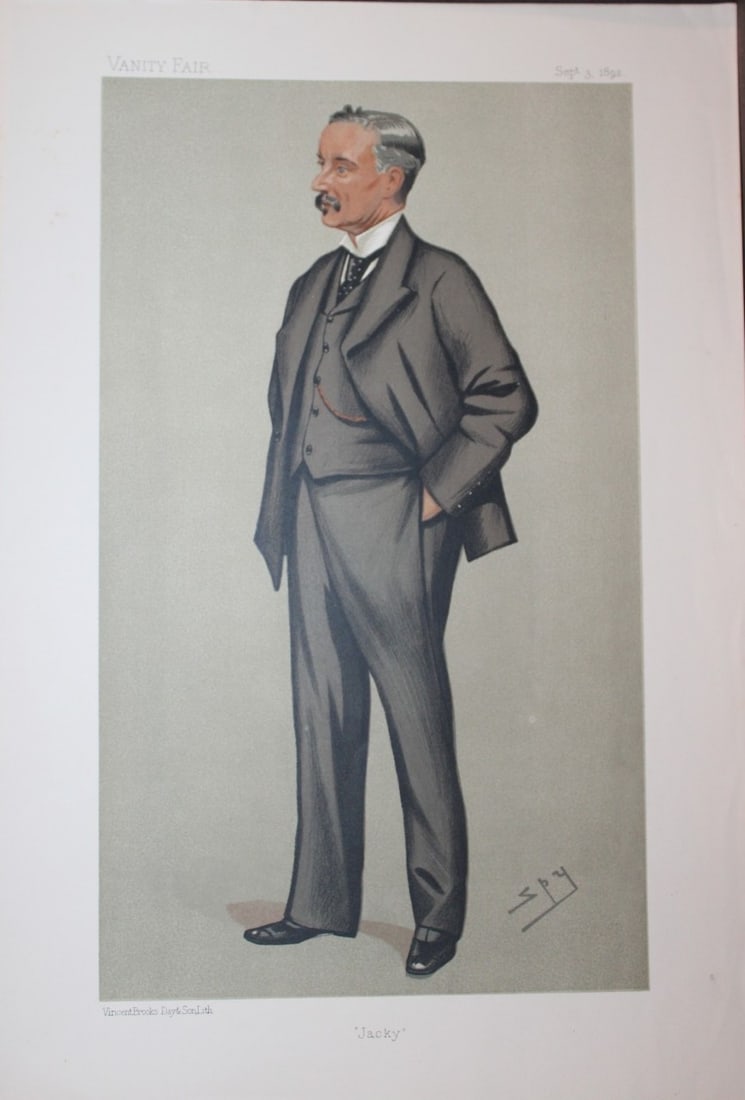 Clement Nugent Jackson MA - Jacky by Spy 1892 (1 of 2)