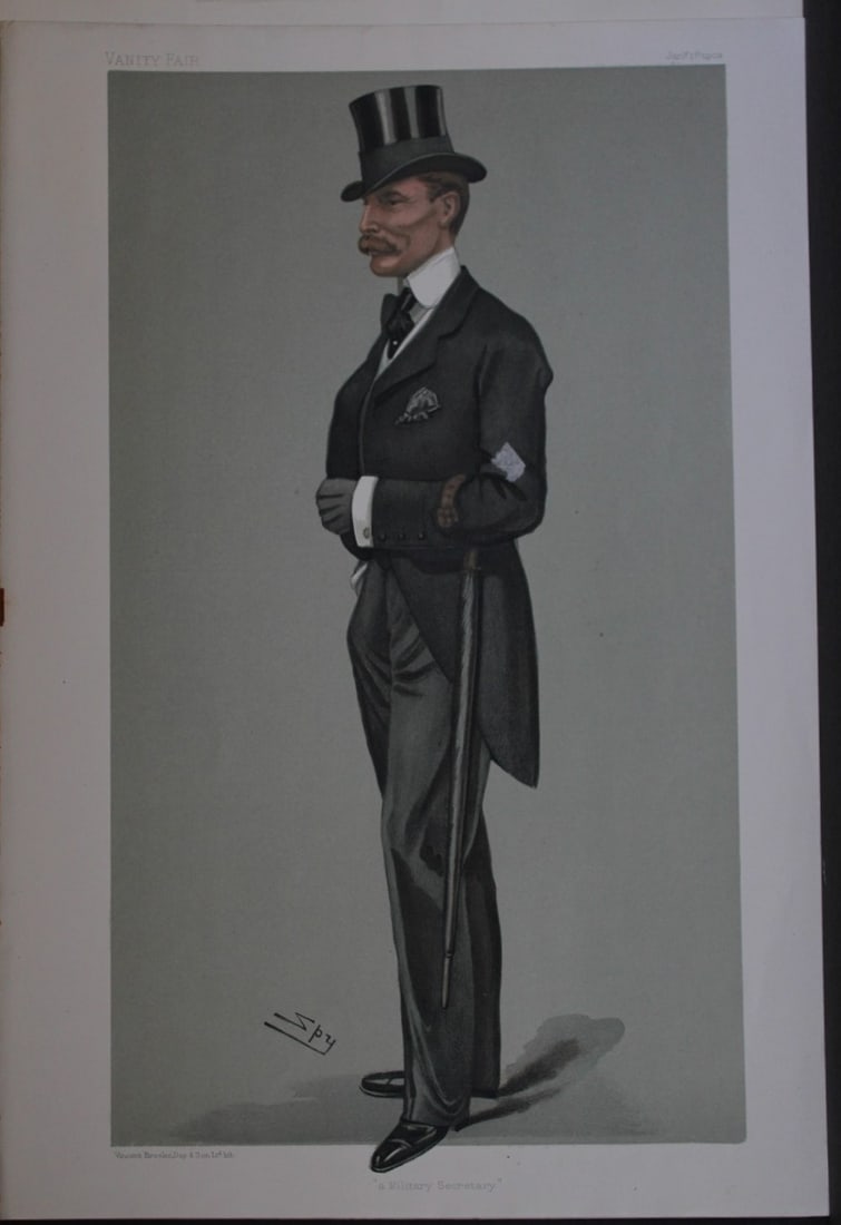 Colonel Douglas Rawdon Dawson - A Military Secretary by Spy 1903 (1 of 2)