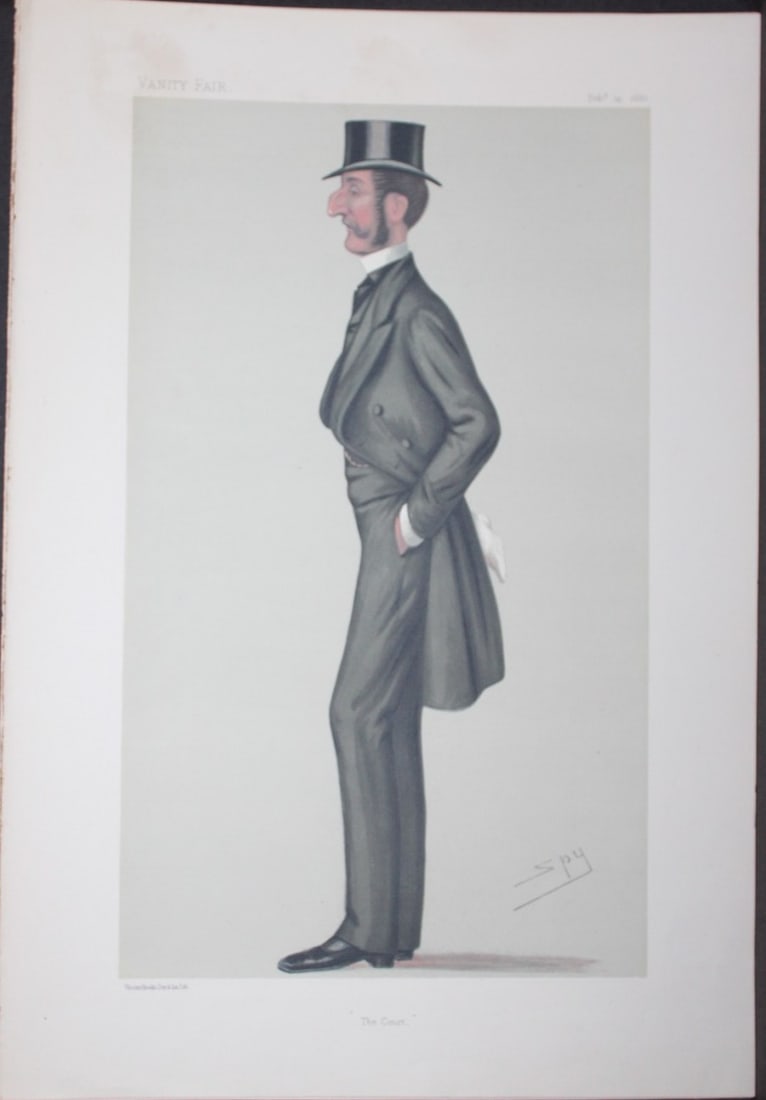 Colonel Robert Nigel Fitzhardinge Kingscote MP - The Court by Spy 1880 (1 of 2)