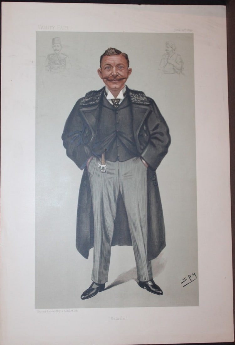 Maj-General Sir Rudolf Carl Slatin - Salatin by Spy 1899 (1 of 2)
