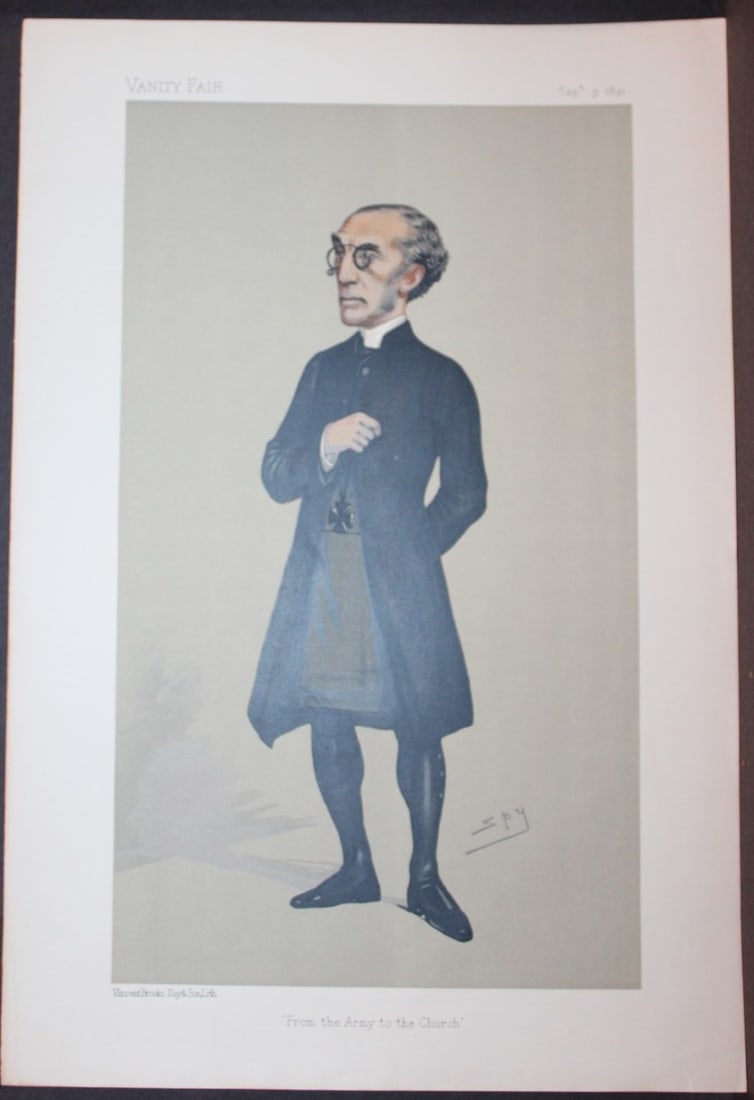 William Maclagen, Archbiship of York - From the Army to the Church by Spy 1891 (1 of 2)
