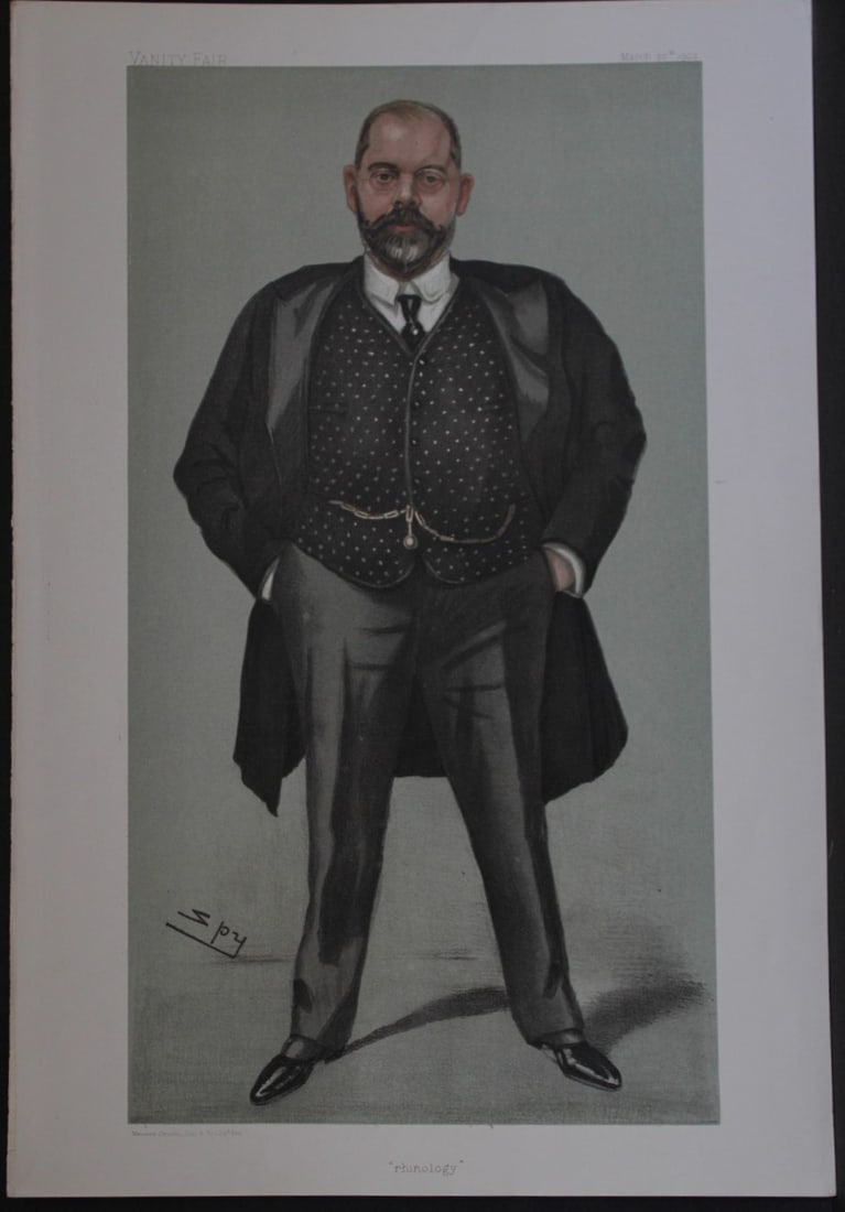 Dr Robert Henry Scanes Spicer - rhinology by Spy 1902 (1 of 2)