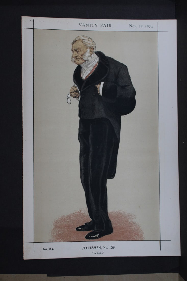 William Lennox, 5th Earl Bathurst - A Relic by Coide 1873 (1 of 2)