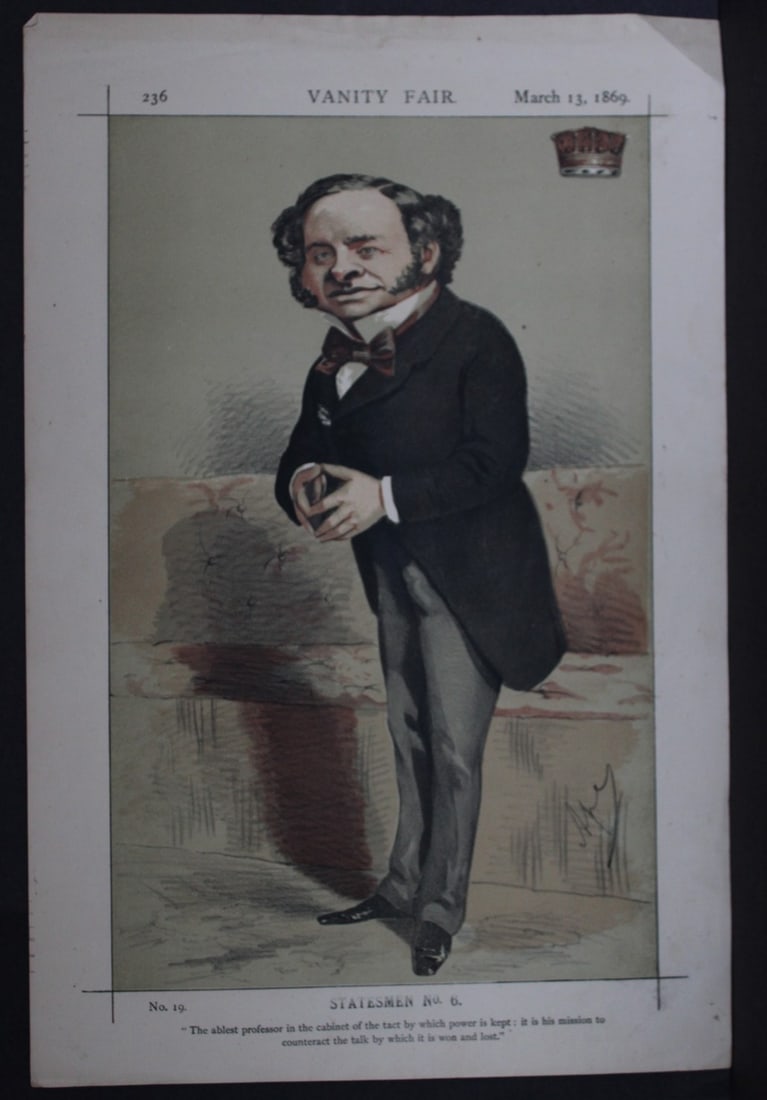 Granville Levenson-Gower, Earl Granville - The ablest professor in the cabinet? by Ape 1869 (1 of 2)