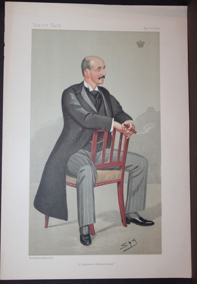 Albert HG Grey, 4th Earl Gray - A Chartered Administrator by Spy 1898 (1 of 2)