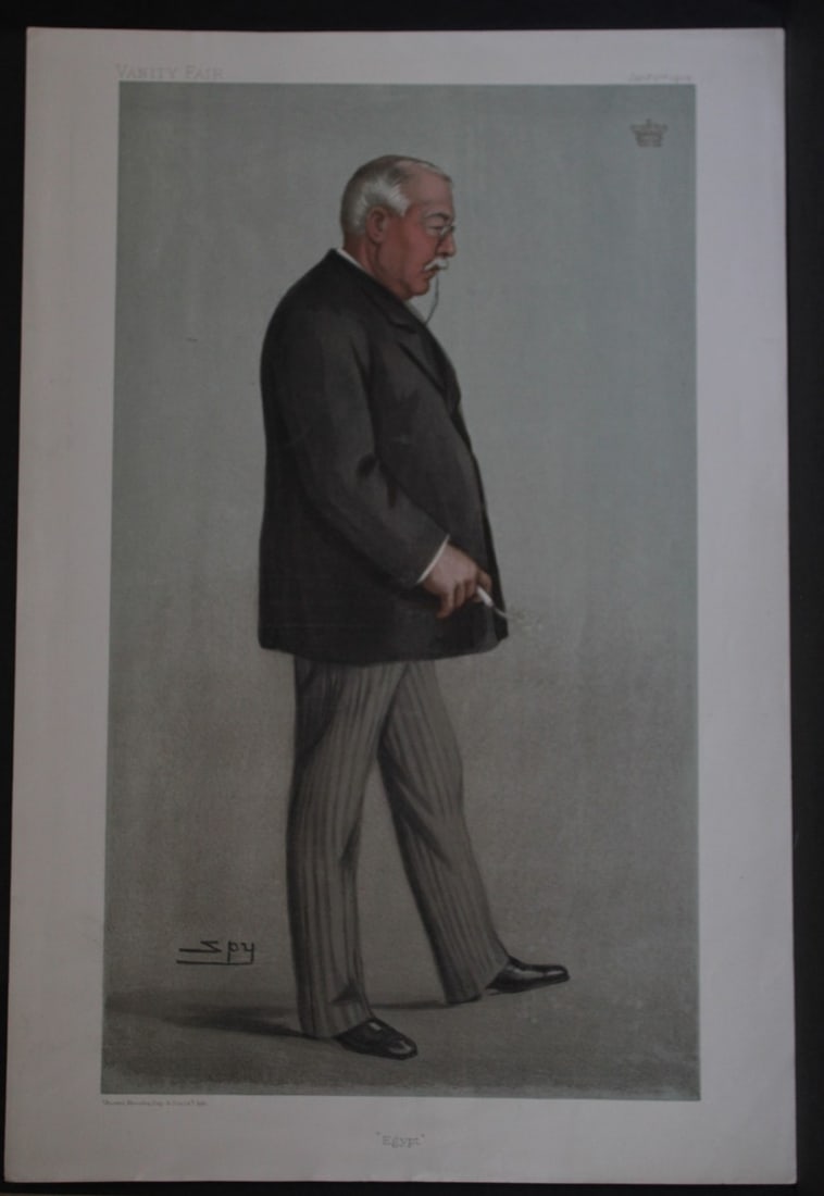 Evelyn Baring, 1st Earl of Cromer - Egypt by Spy 1902 (1 of 2)