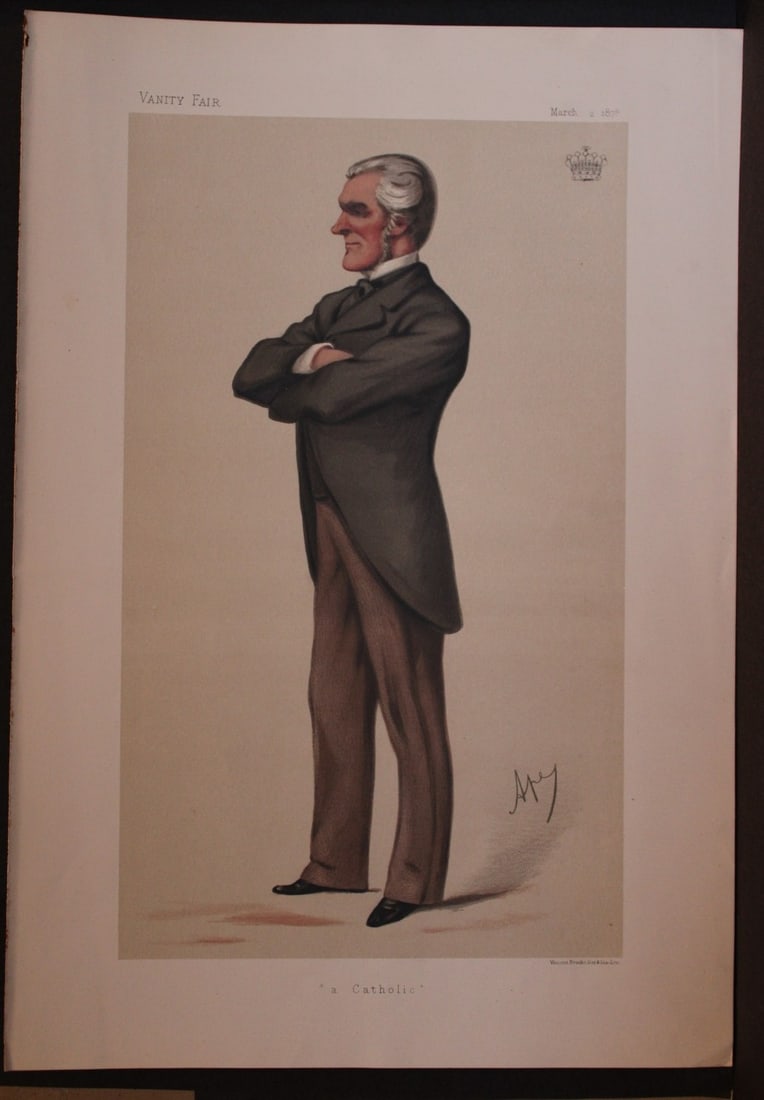 Rudolph Feilding, 8th Earl of Denbigh - a Catholic by Ape 1878 (1 of 2)