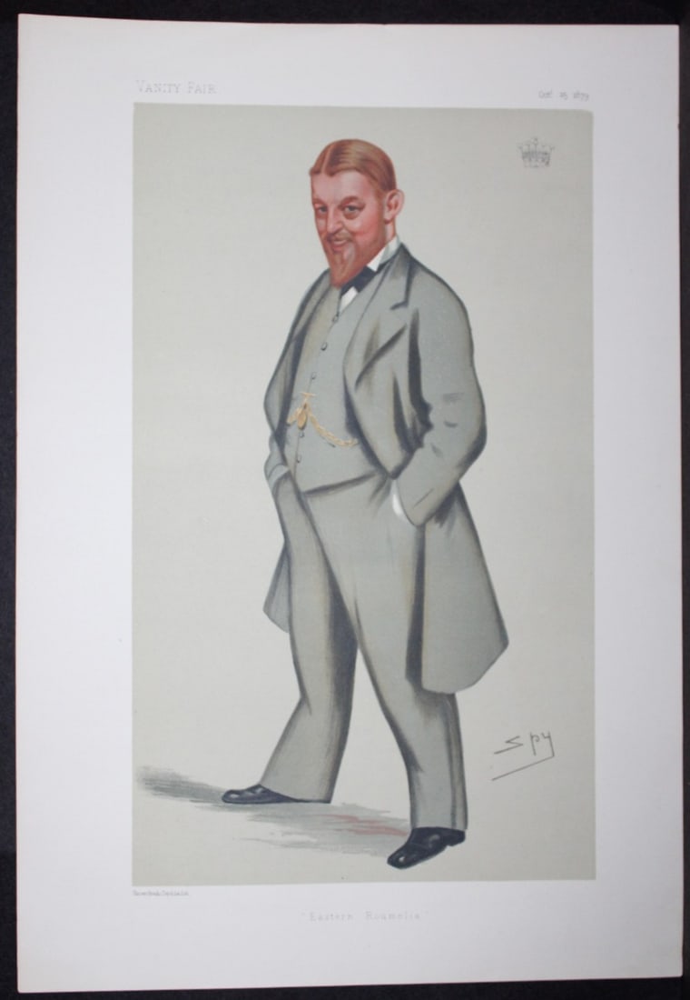 John Hely-Hutchinson, 5th Earl of Donoughmore - Eastern Roumelia by Spy 1879 (1 of 2)