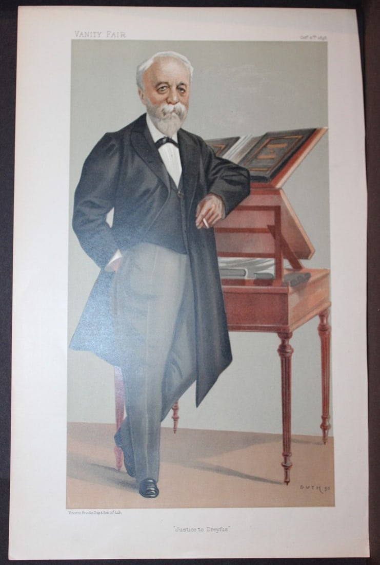 Eugene Henri Brisson - Justice to Dreyfus by GUTH 1898 (1 of 2)