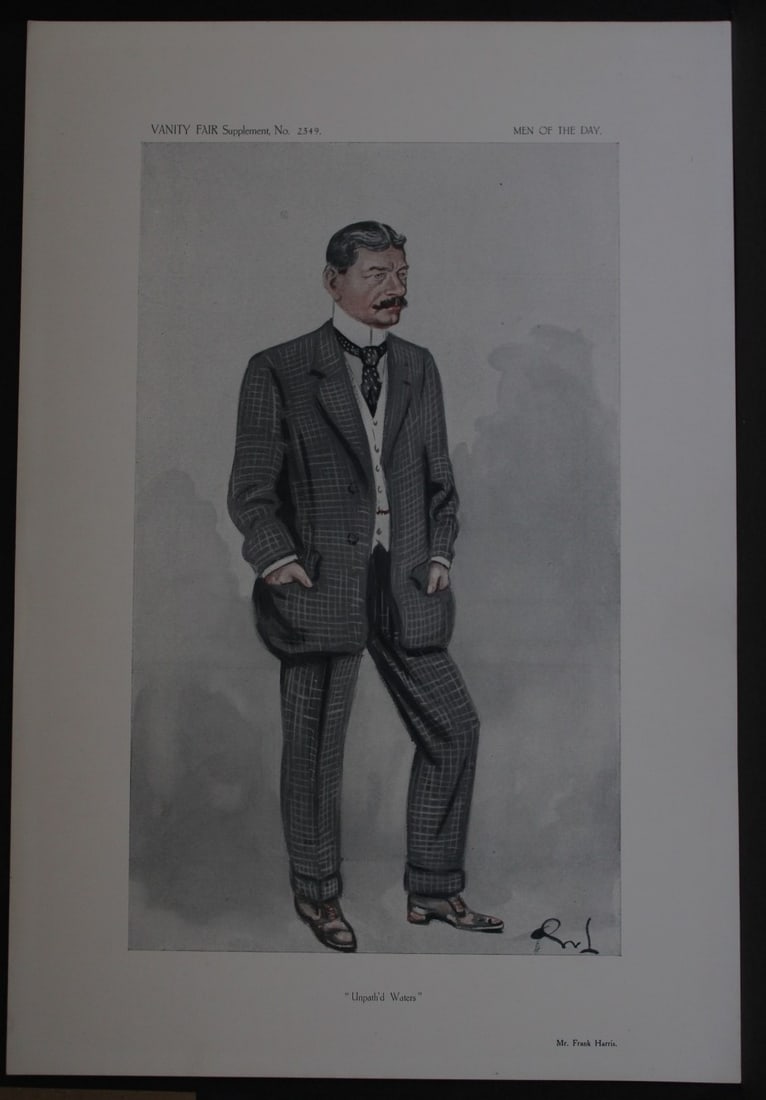 Frank Harris - Unpath'd Waters by OWL 1913 (1 of 2)