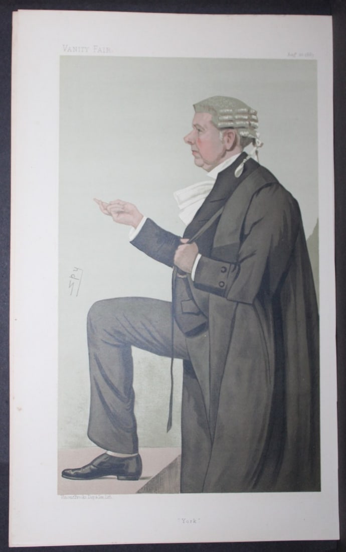 Frank Lockwood QC MP - York by Spy 1887 (1 of 2)