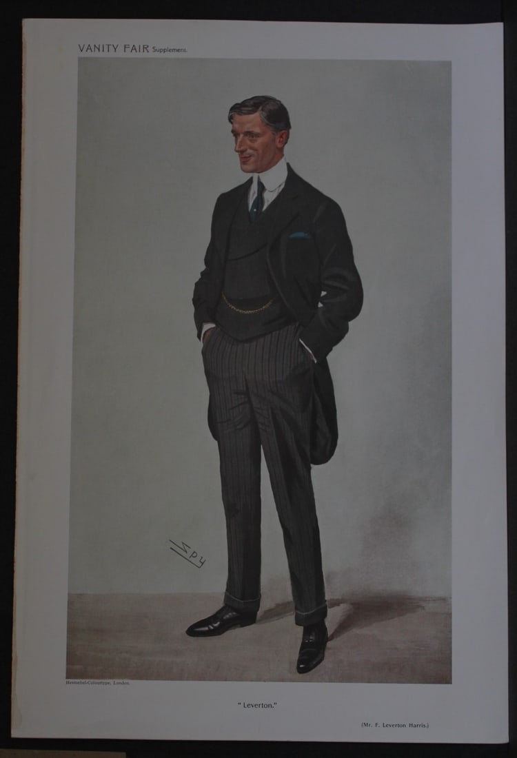 Rt Hon Frederick Leverton Harris MP - Leverton by Spy 1909 (1 of 2)