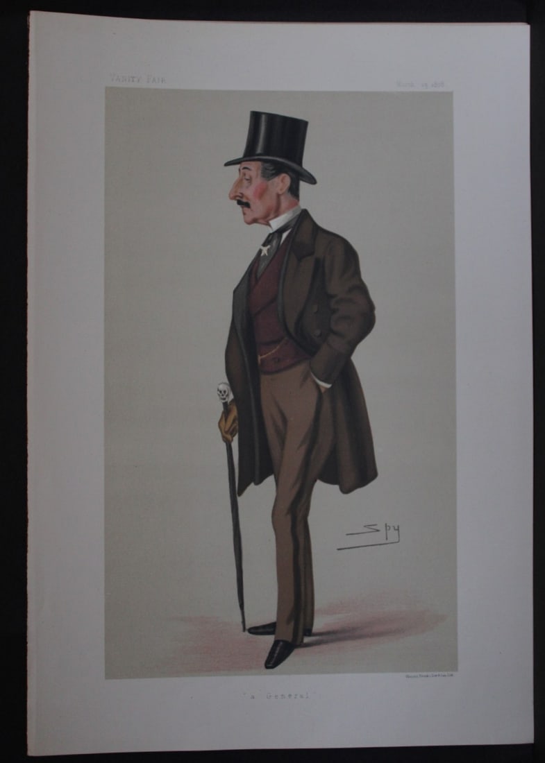 General Sir Charles Hastings Doyle KCMG - a General by Spy 1878 (1 of 2)