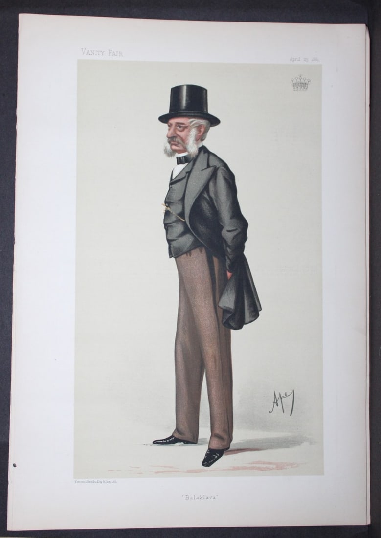 General GC Bingham, Earl of Lucan - Balaklava by Ape 1881 (1 of 2)