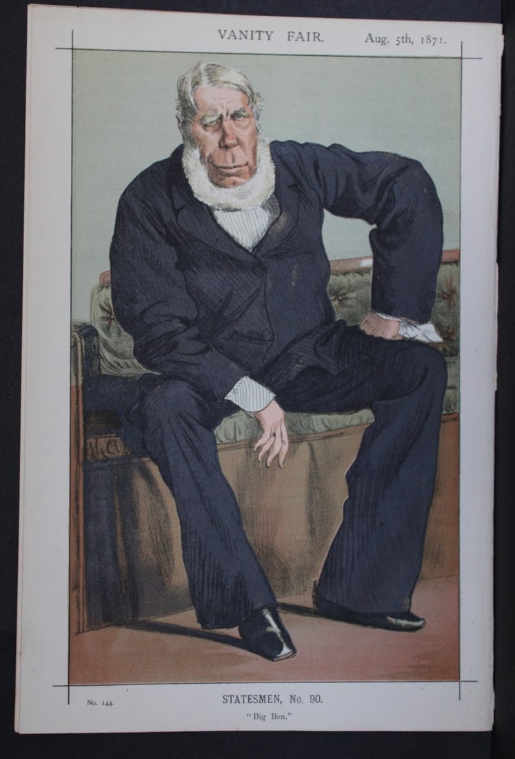 George Bentinck MP - Big Ben by Coide 1871 (1 of 2)