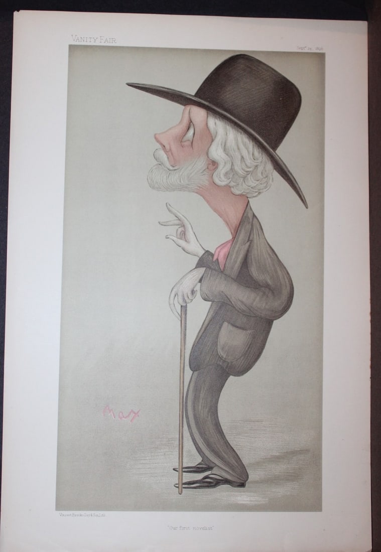 George Meredith - Our first novelist by Max 1896 (1 of 2)