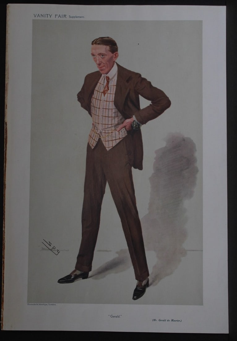 Sir Gerald du Maurier - Gerald by Spy 1907 (1 of 2)