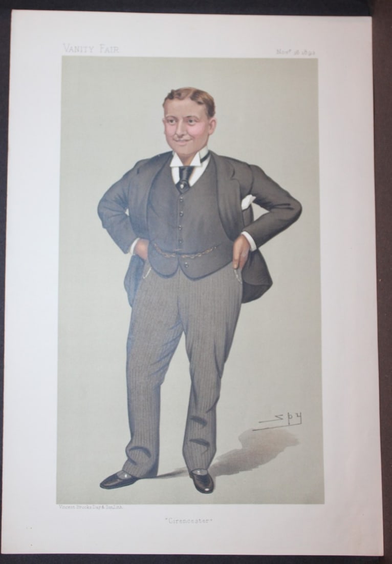 Harry Lawson Webster Lawson MP - Cirencester by Spy 1893 (1 of 2)