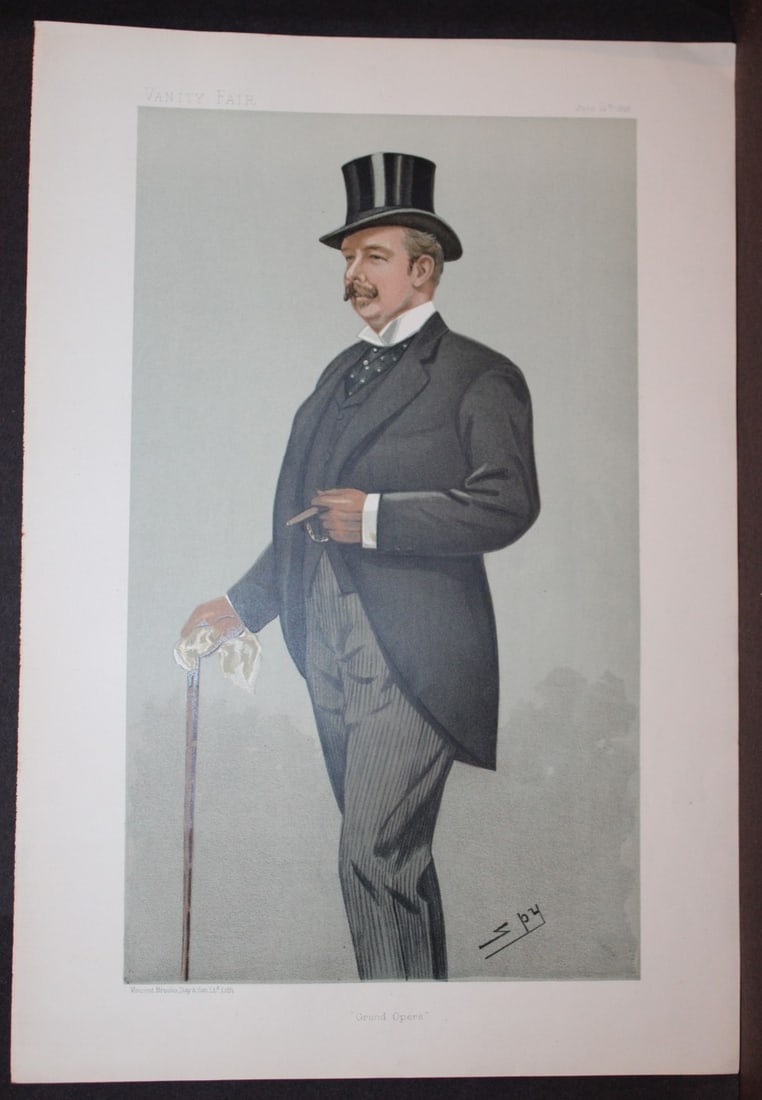 Henry Vincent Higgins - Grand opera by Spy 1898 (1 of 2)