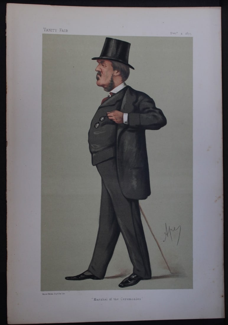 George William Spencer Lyttelton - Marshal of the Ceremonies by Ape 1875 (1 of 2)