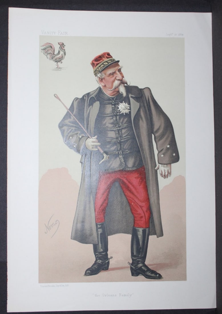 HRH The Duc D'Aumale - the Orleans Family by Nemo 1884 (1 of 2)