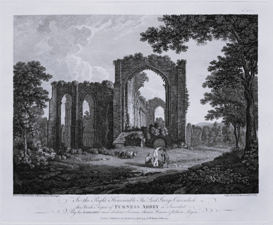 Thomas Hearne - Furness Abbey N. Aspect Lancashire 1786 (1 of 2)