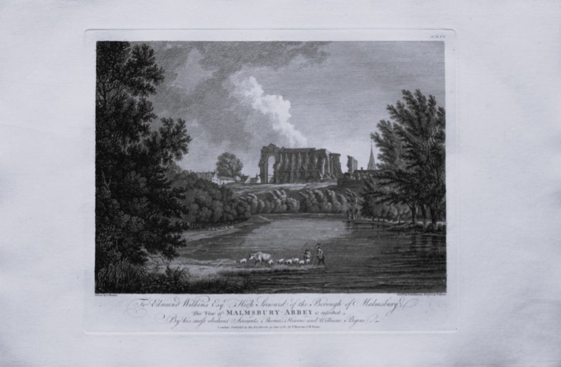 Thomas Hearne - Malmsbury Abbey Wiltshire 1786 (1 of 4)