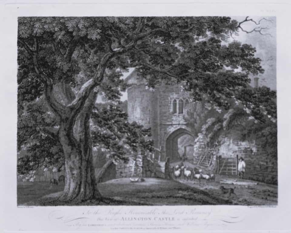 Thomas Hearne - Allington Castle Kent 1786 (1 of 2)