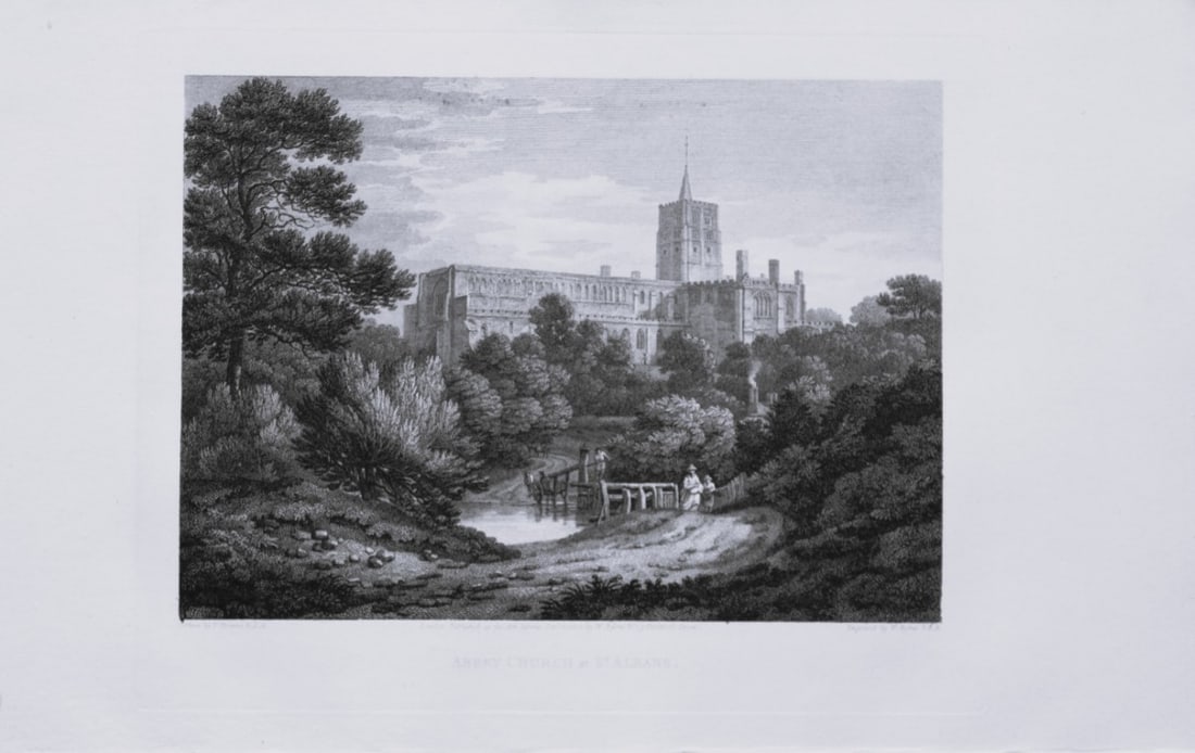 Thomas Hearne - Abbey Church, St Alban?s, Hertfordshire 1786 (1 of 2)