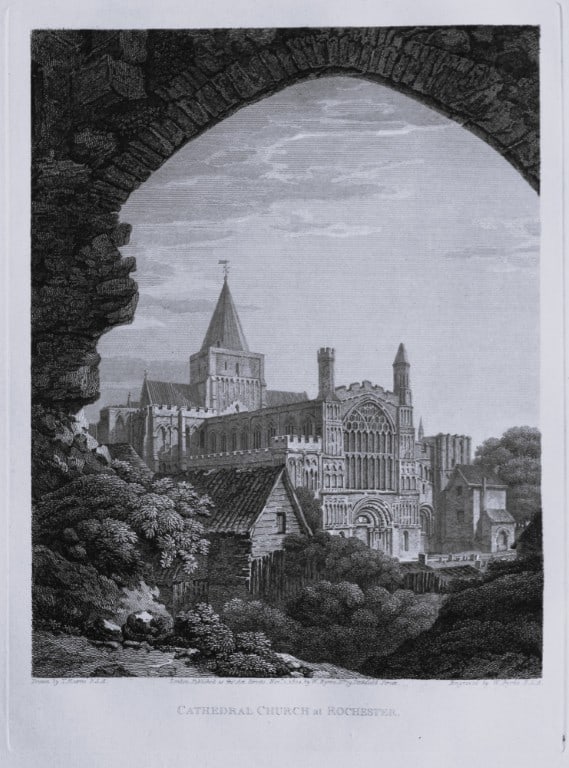 Thomas Hearne - Rochester Cathedral, Kent 1786 (1 of 2)
