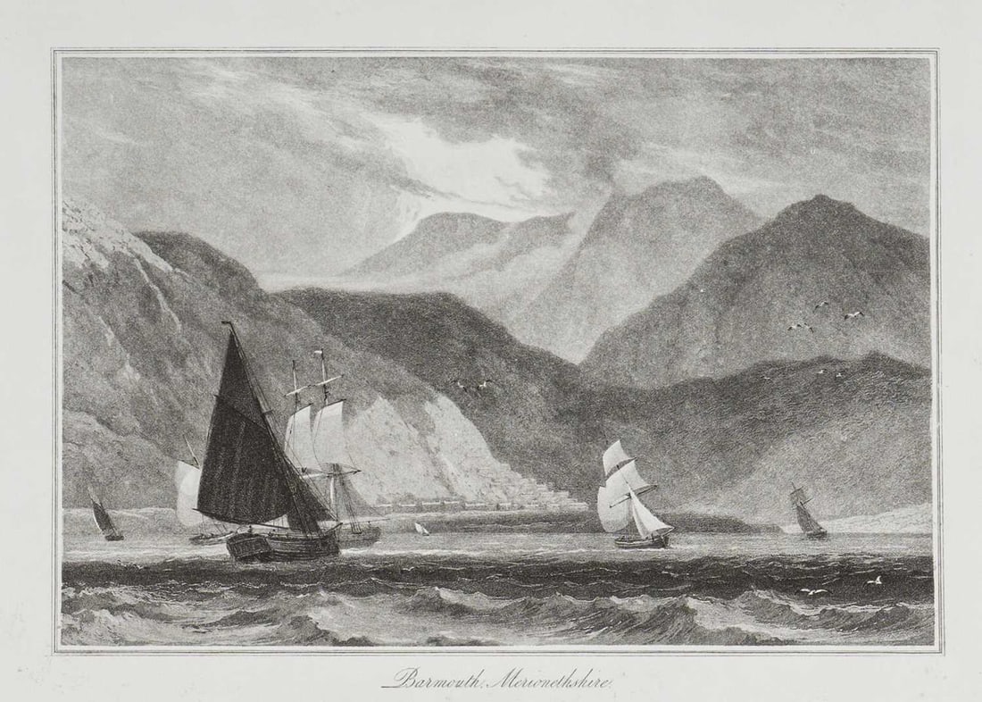 W Daniell - Barmouth, Merionethshire c1820 (1 of 2)