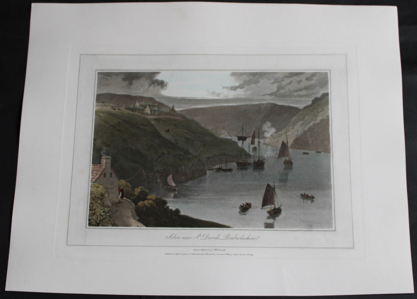 W Daniell - Solva, St Davids c1820 (1 of 2)
