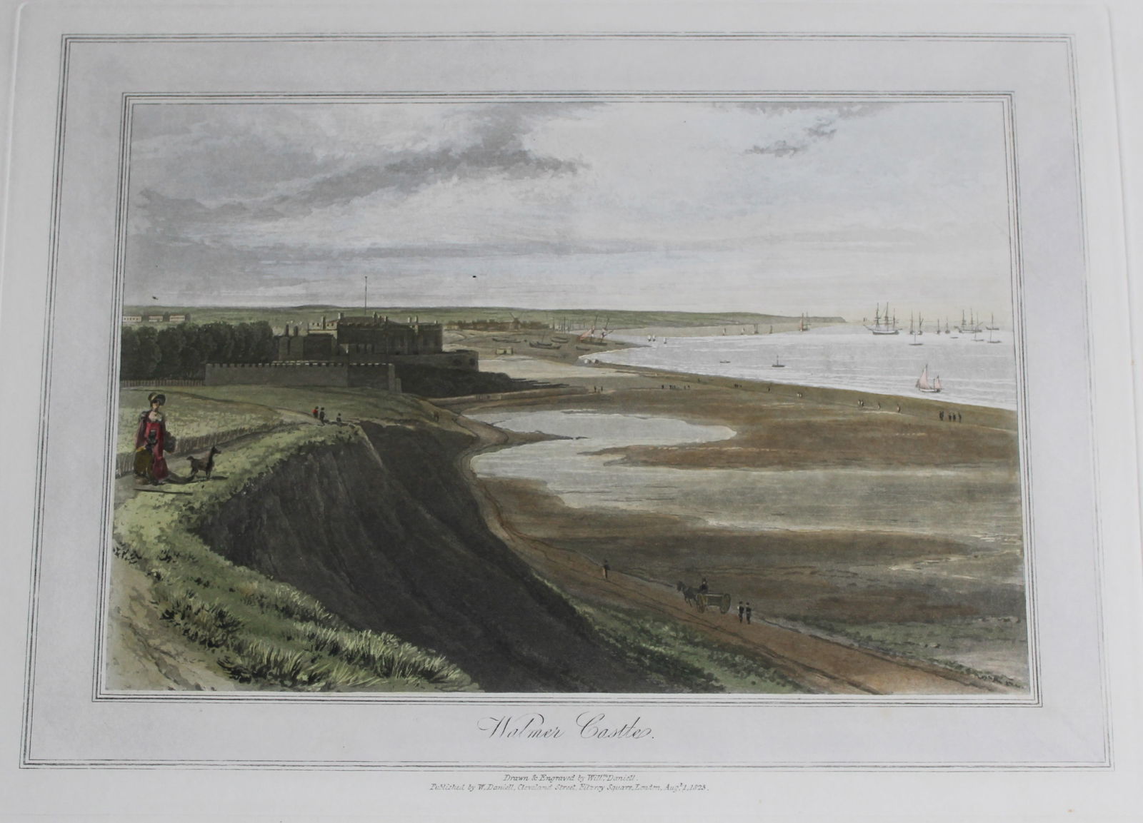 W Daniell - Walmer Castle c1820 (1 of 2)