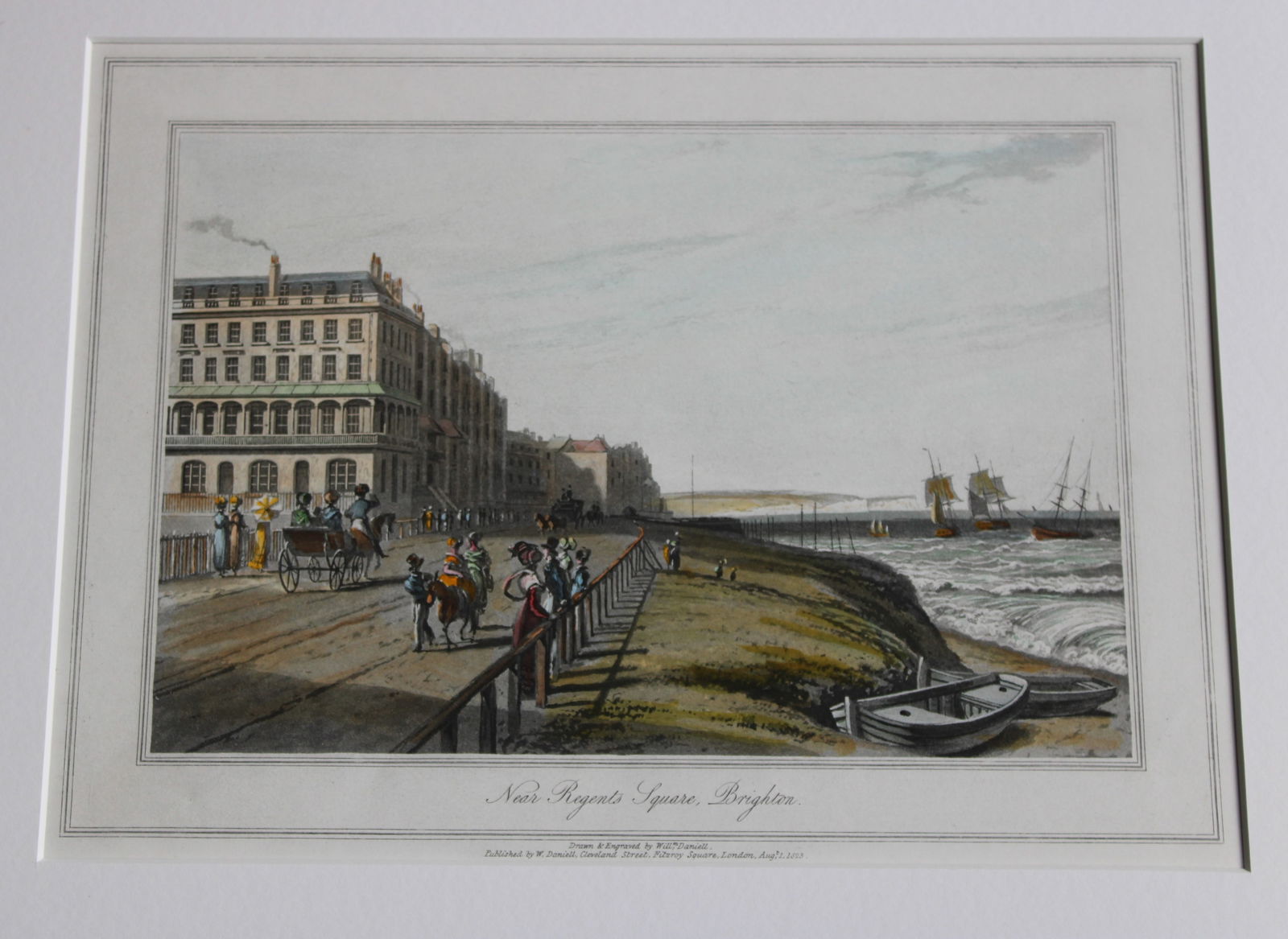 W Daniell - Brighton, Sussex c1820 (1 of 2)