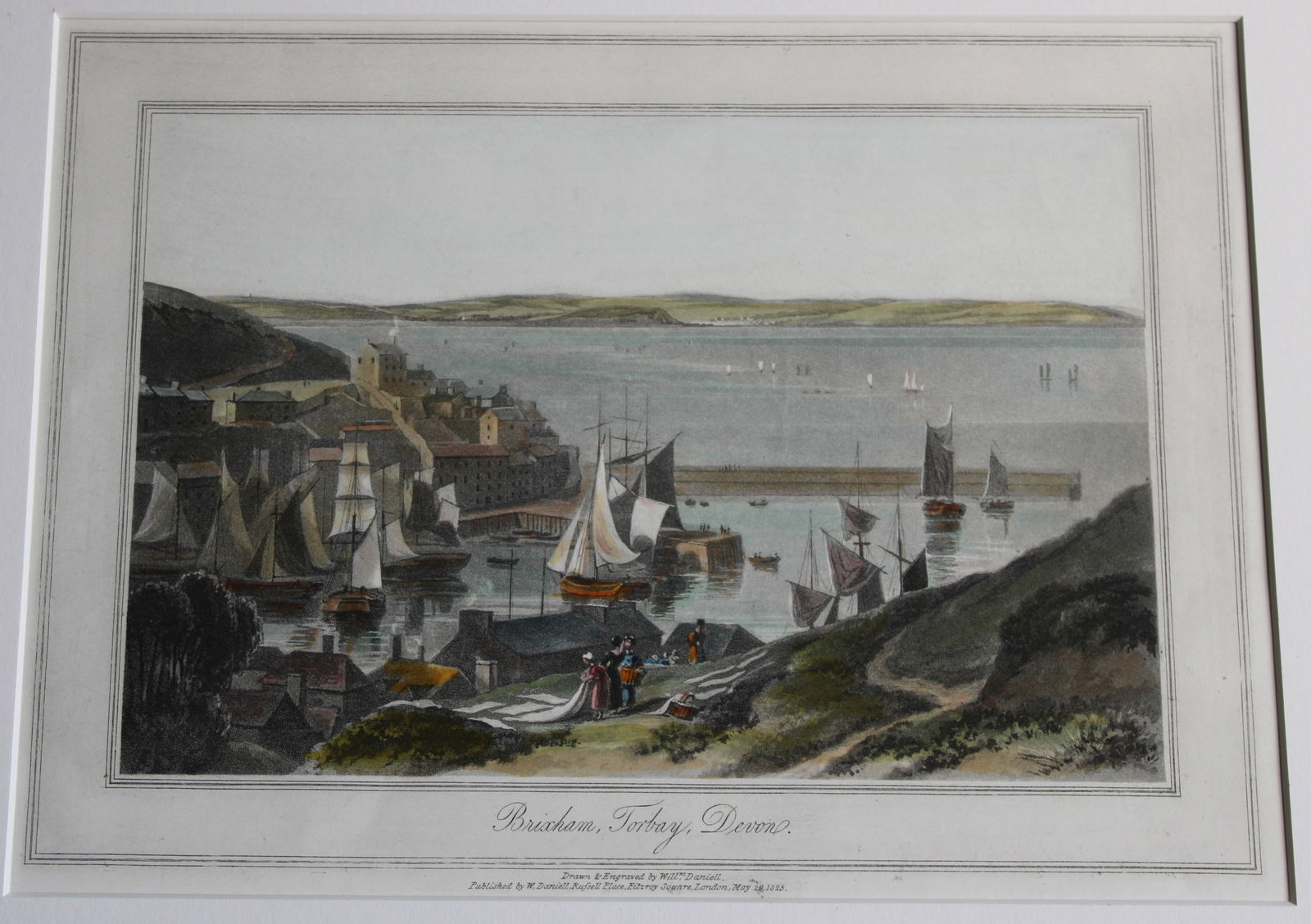 W Daniell - Brixham Devon c1820 (1 of 2)