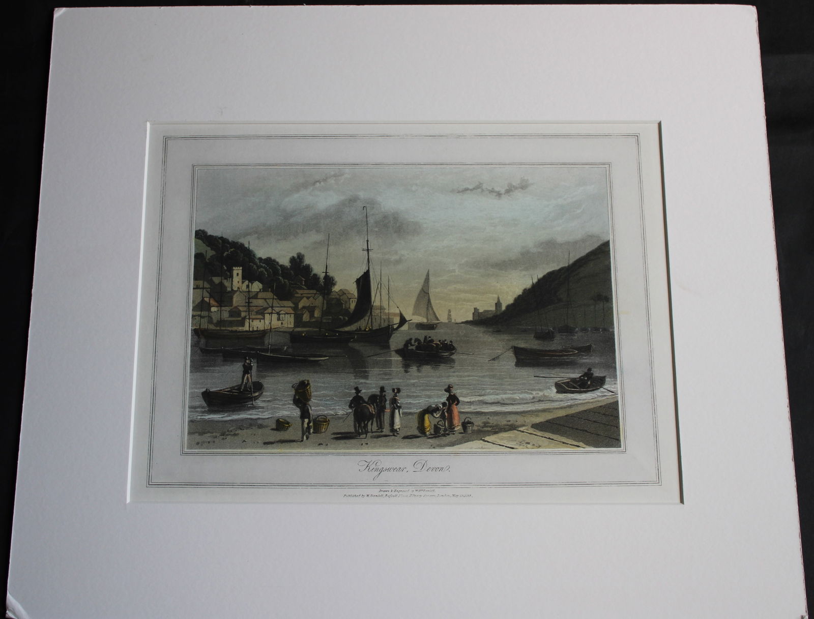W Daniell - Kingswear Devon c1820 (1 of 2)
