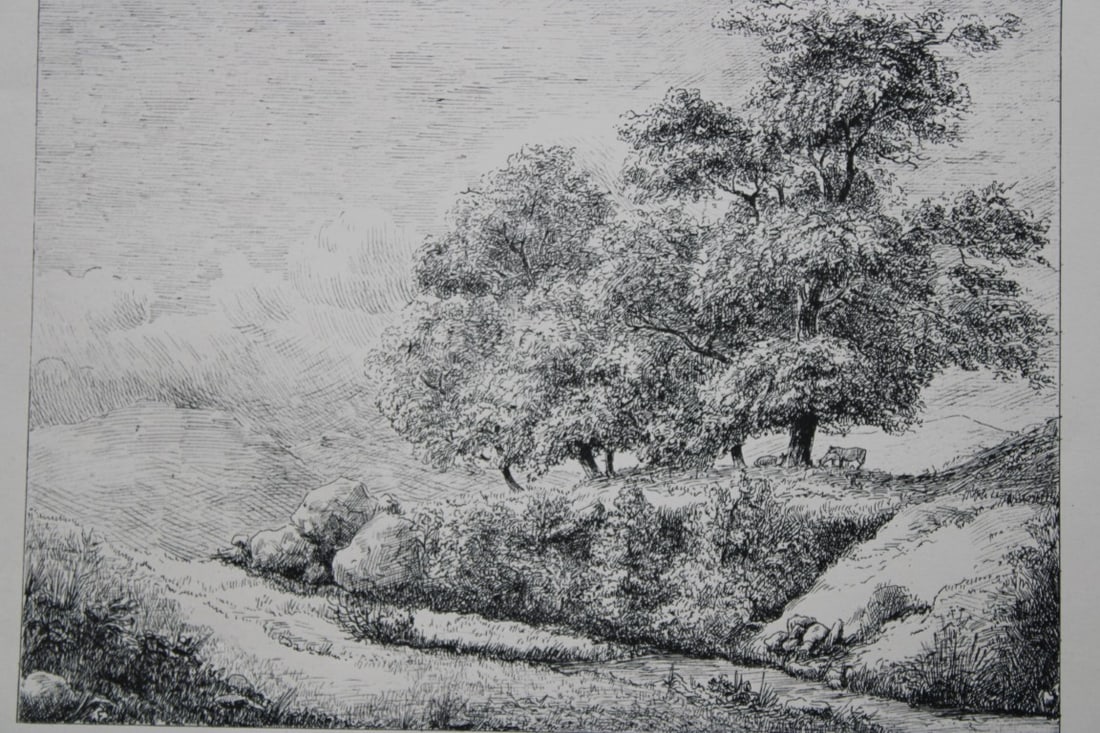 Bemrose - Ashover, Derbyshire 1868: These prints of castles,stately homes etc were produced by Bemrose and Sons of Derby 1868.Size: approx. 11in x 8in (28cm x 20cm) in mount