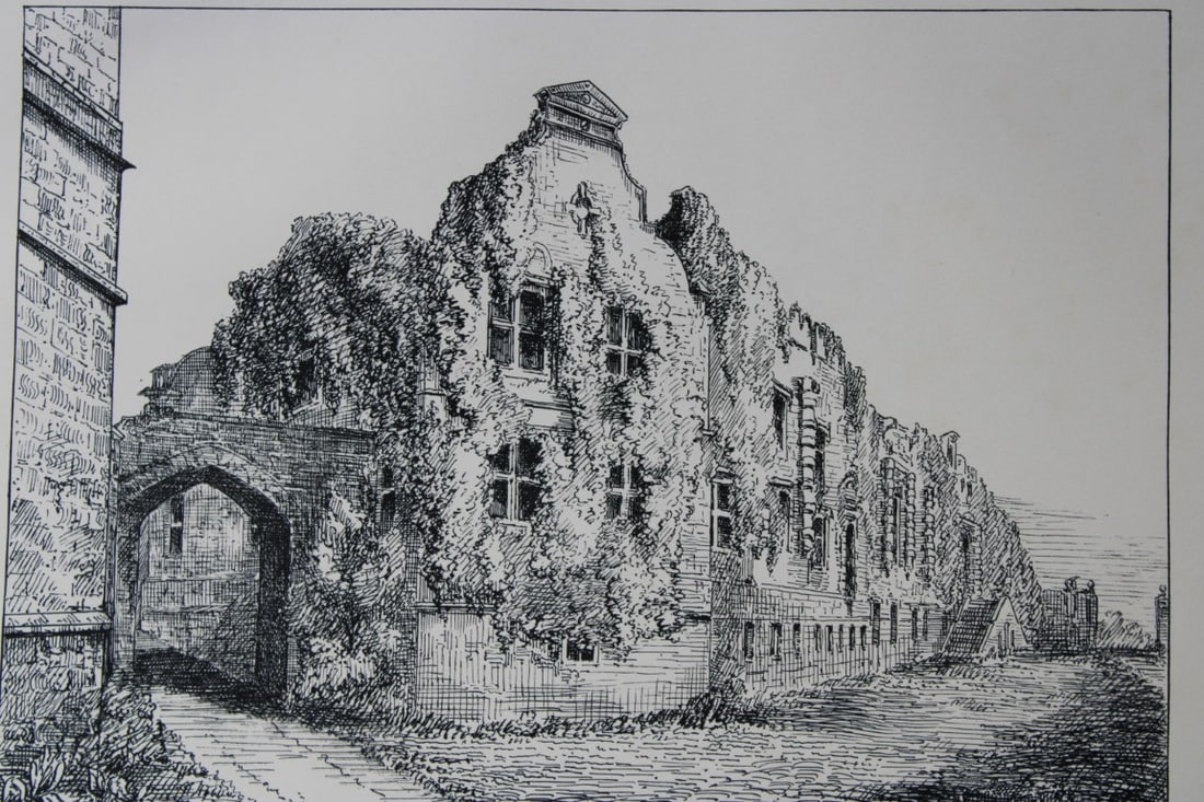 Bemrose - Bolsover Ruins, Derbyshire 1868 (1 of 2)