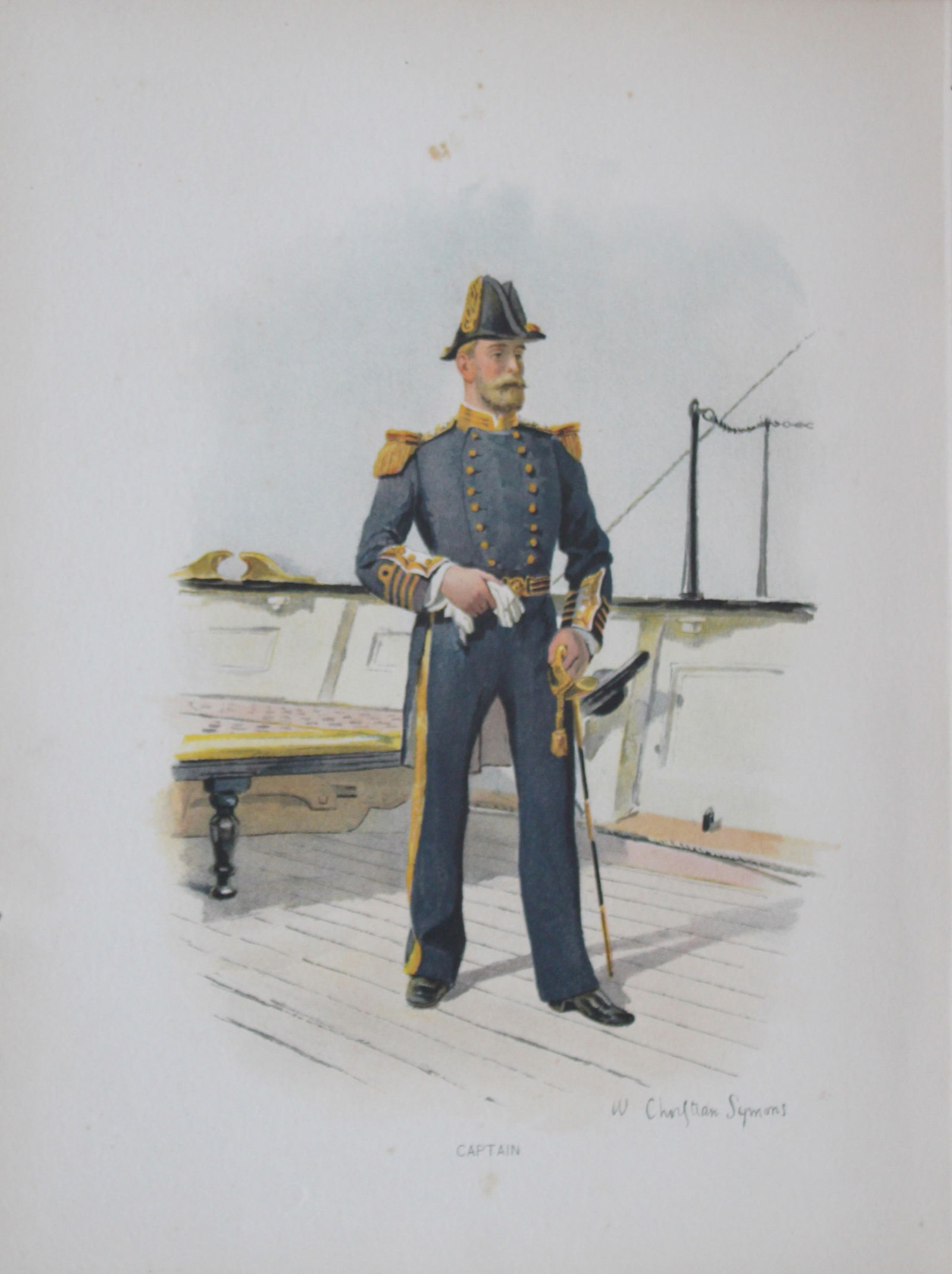 WC Symons - Captain 1890 (1 of 1)