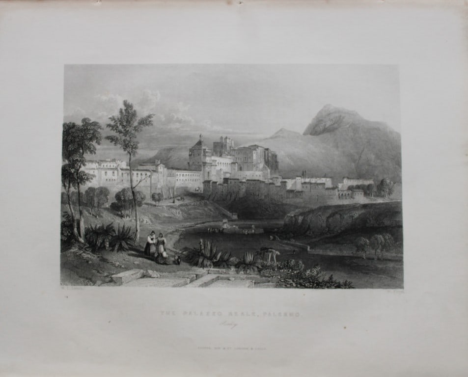 Rev. Wright - The Port Felice and Marina, Palermo 1839 (1 of 1)