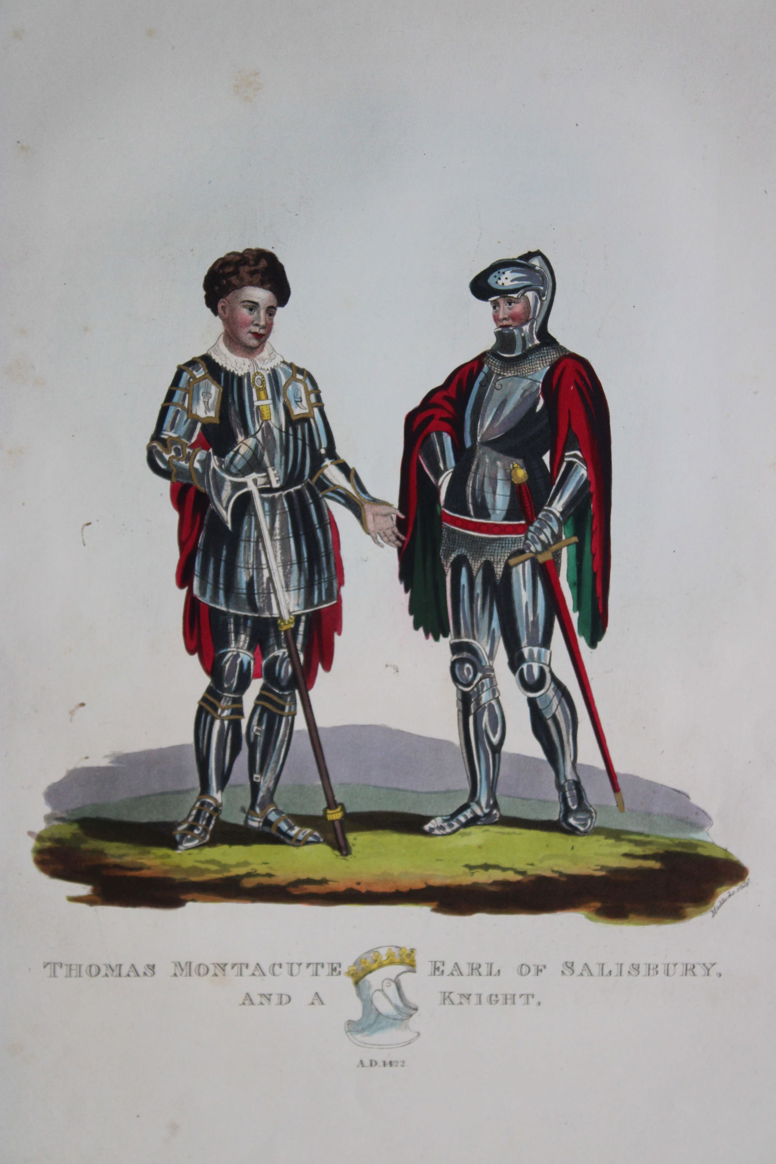 Thomas Montecute Earl of Salisbury by S. Meyrick 1842 (1 of 1)