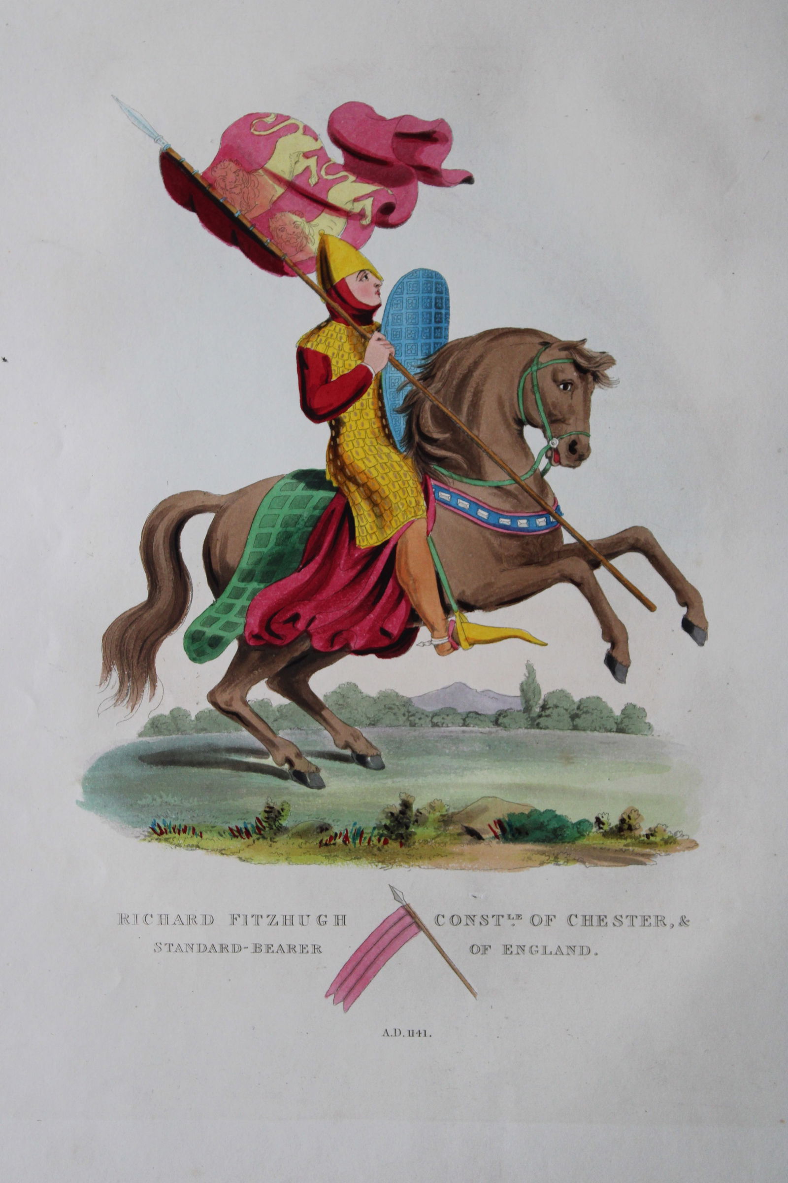 Richard Fitzhugh by Samuel Meyrick 1842 (1 of 1)