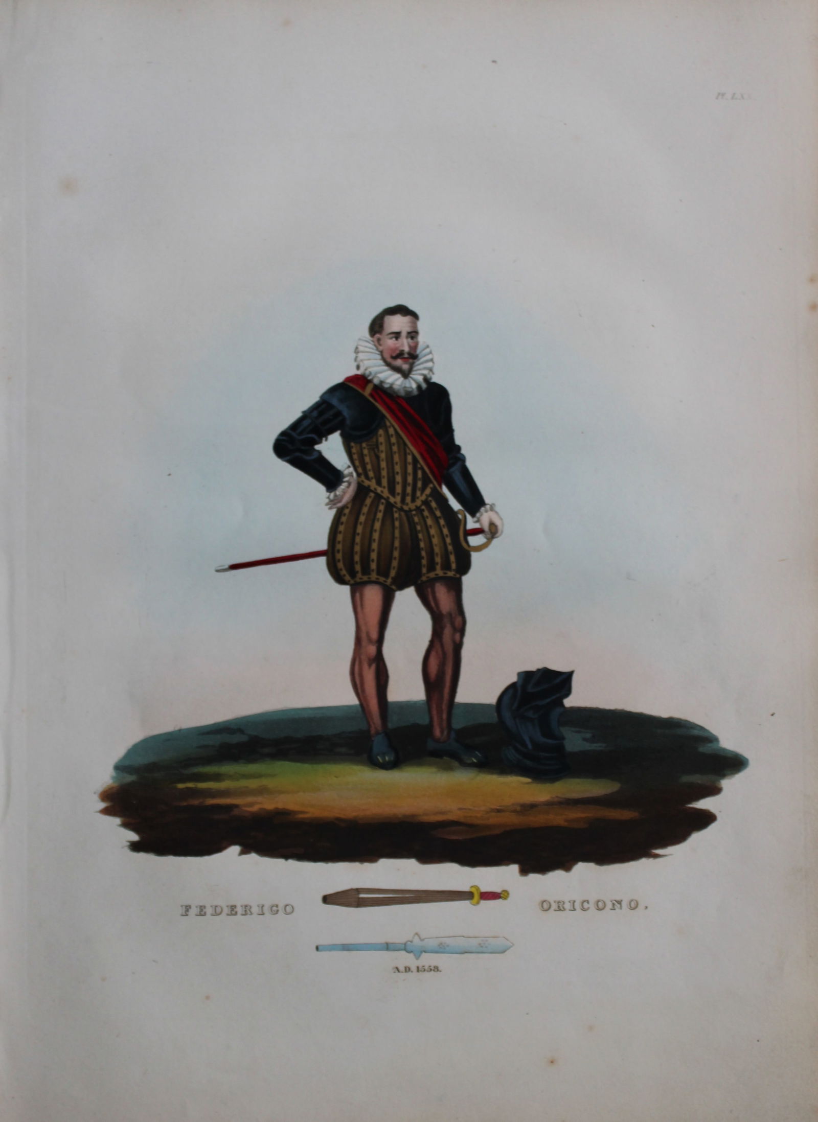Frederico Oricono by Samuel Meyrick 1842 (1 of 1)