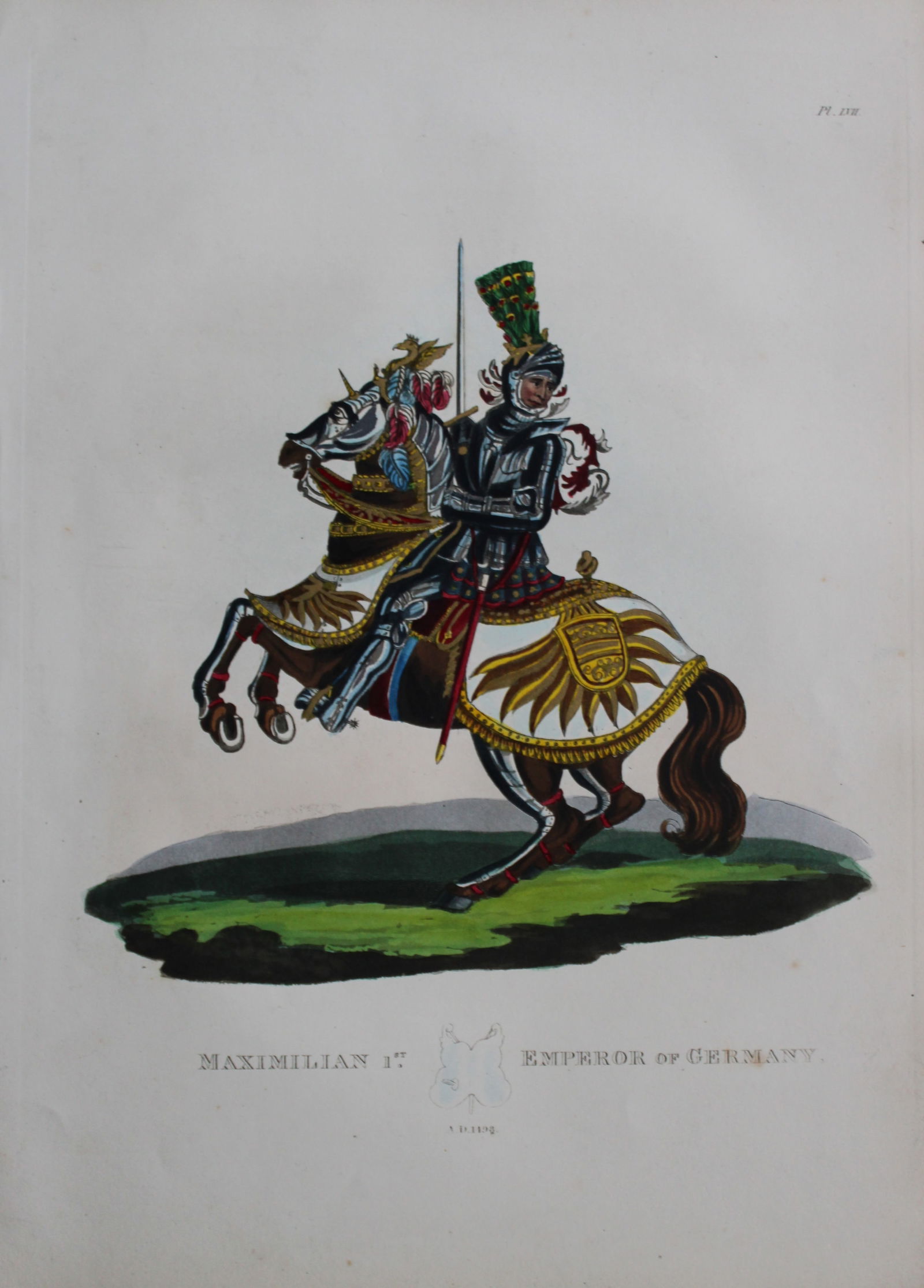 Maximilian 1st Emperor of Germany by Samuel Meyrick 1842 (1 of 1)